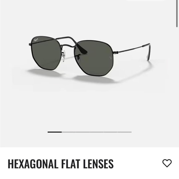 Black RayBan polarized sunglasses